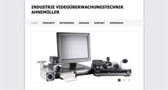 Desktop Screenshot of industrie-videotechnik.eu
